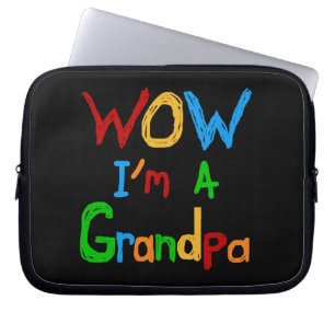 WOW Jag är farfar T-shirts och gåvor Laptop Sleeve