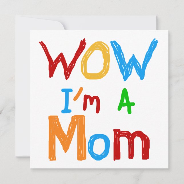 WOW: Jag är Mamma T-shirts och GIfts (Framsida)