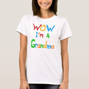 WOW Jag är mormor T-shirts och gåvor