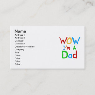 WOW: Jag är Pappa T-shirts och GIfts