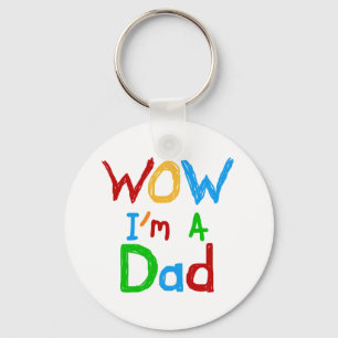 WOW: Jag är Pappa T-shirts och GIfts Nyckelring