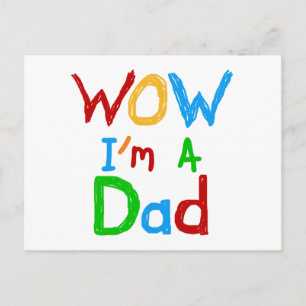 WOW: Jag är Pappa T-shirts och GIfts Vykort