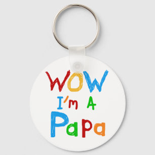 Wow: Jag är Pappa Tshirts och GIfts Nyckelring