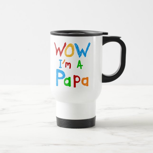 Wow: Jag är Pappa Tshirts och GIfts Resemugg (Höger)