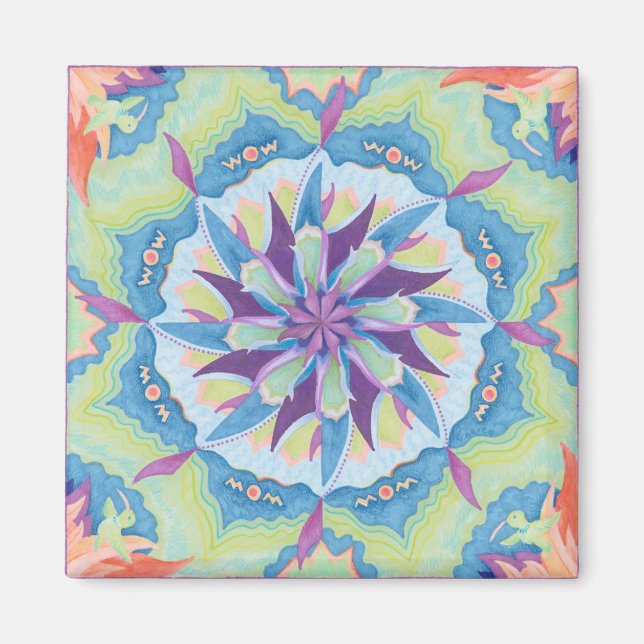 Wow Kylskåp Magnet (Framsidan)