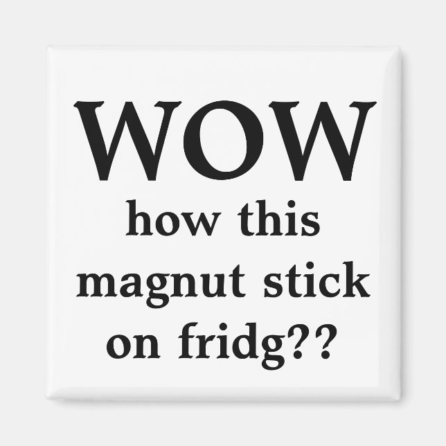wow, magnet! magnet (Framsidan)
