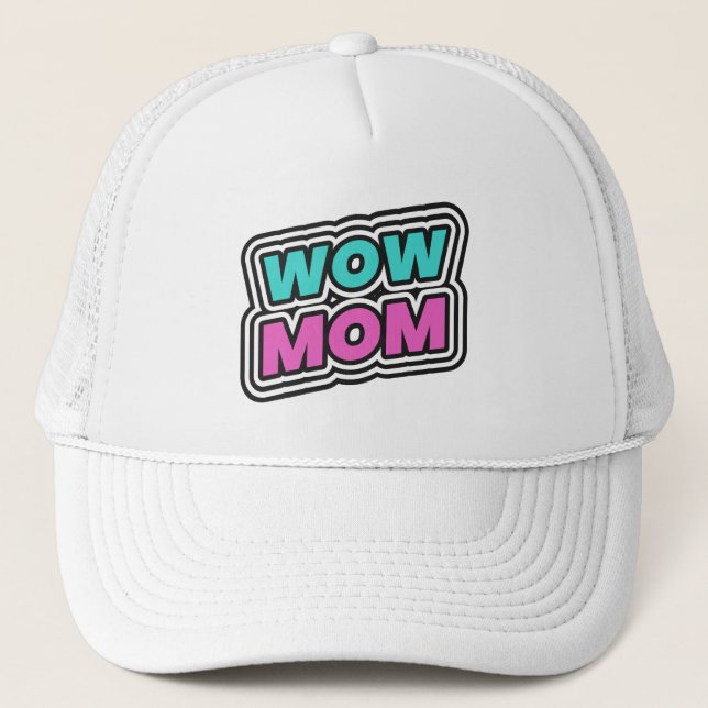 WOW MAMMA BASEBALL CAP KEPS (Framsida)