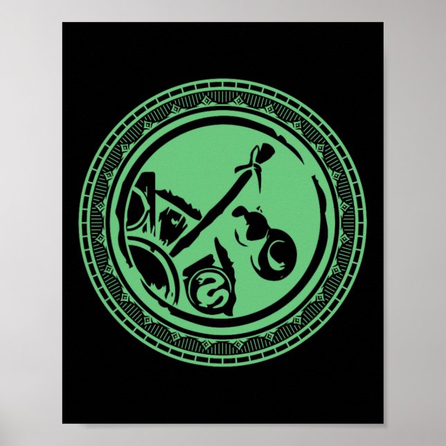 Wow Monk Role Playing Gamer  Poster (Framsidan)