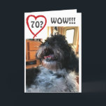 **WOW*** OCH **VEM** DIN **70th**BIRTHDAG Kort<br><div class="desc">**HON ÄR SÅ FÖRVÄNTAD ATT HON INTE KAN STÄLLA DET FÖR DET ÄR DAGS ATT SÄGA LYCKLIG 70:e BIRTHDAY** OCH OM DU VILL ÄNDRA MYCKET FÖR SÄKER:) TACK FÖR ATT STOPPA MED 1 AV MINA 8 LAGRAR!!!!!</div>