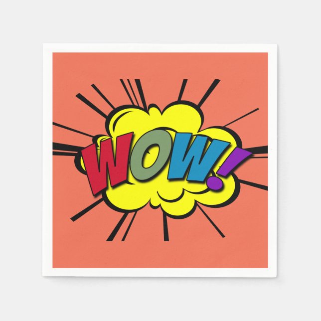 WOW! PAPPERSSERVETT (Framsidan)