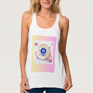 "Wow så älskad T-Shirt: Sprid Positivitet och käns Linne Med Racerback