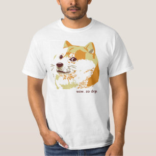 Wow. Sådan t-skjorta. Så shibedoge. Tee Shirt