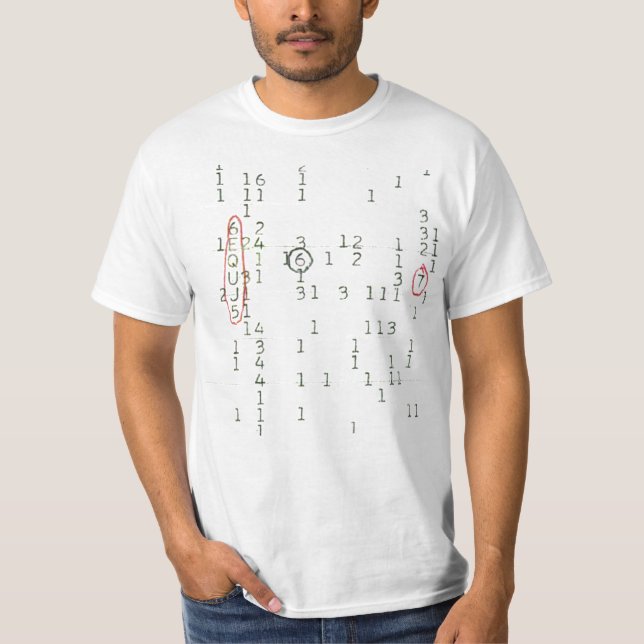 Wow! Signalera T-tröja Tee Shirt (Framsida)