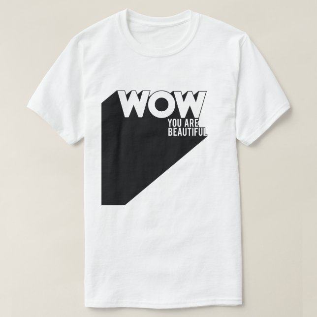 WOW T SHIRT (Design framsida)
