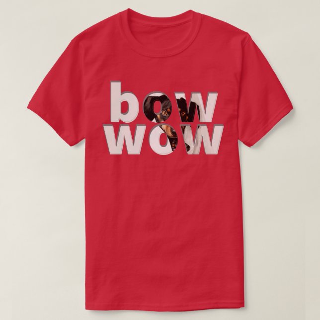 wow t shirt (Design framsida)