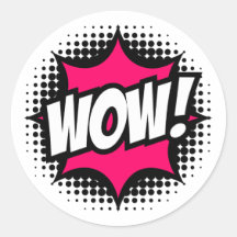 WOW! Tecknad Bok Stil