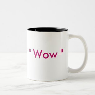 "Wow ", Två-Tonad Mugg