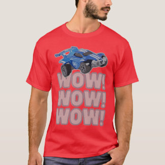 Wow Wow Wow Rocket Soccer Game present T Shirt