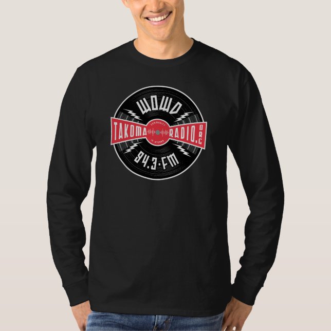 WOWD Bangham Logotyp Longsleeve T Shirt (Framsida)