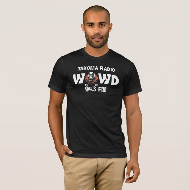 WOWD Classic-Logotyp T Shirt (Hel framsida)