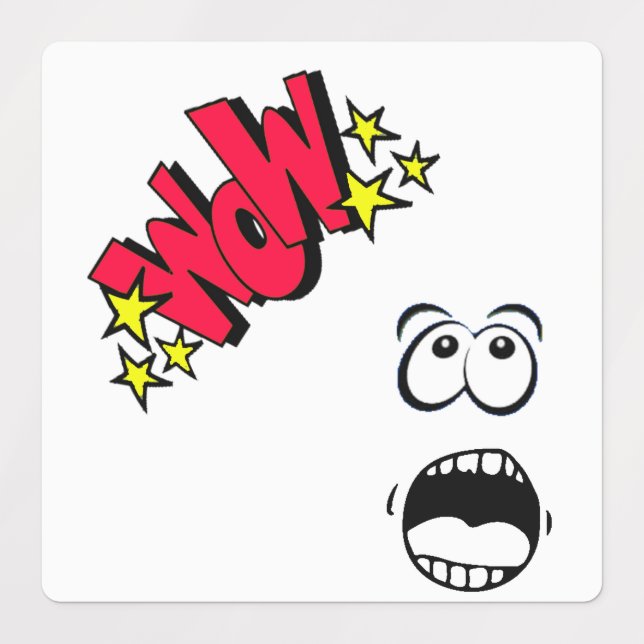 wowen gick klistermärke (Design 1)