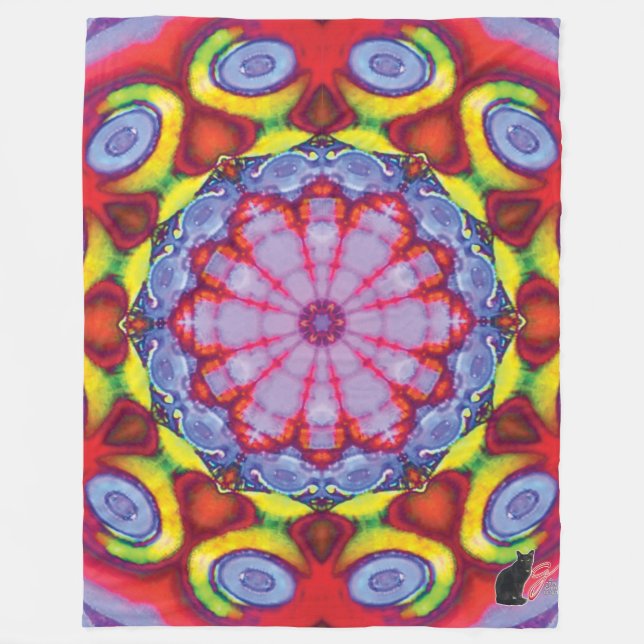 Wowzer Kaleidoscope Fleece Blanket (Framsidan)