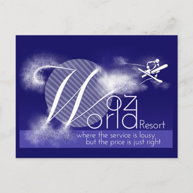 Woz World Postcards Vykort (Framsida)