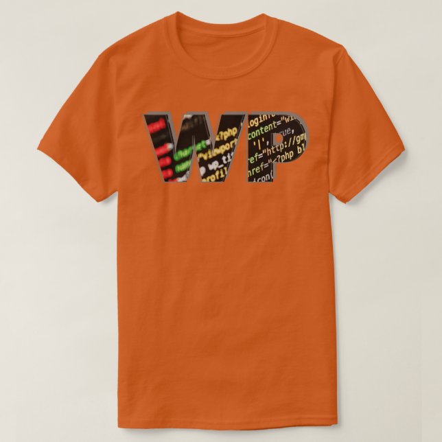 WP T SHIRT (Design framsida)