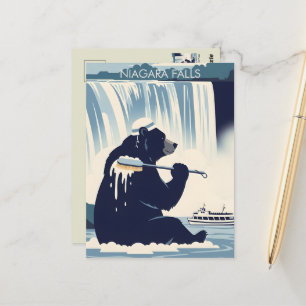 WPA-konst Niagara Falls Vykort