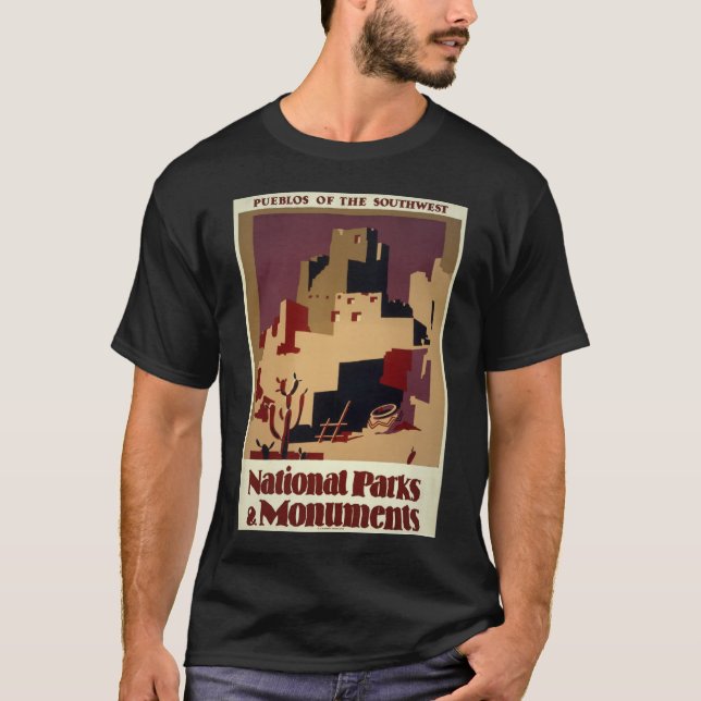 WPA - Nationalparker T Shirt (Framsida)