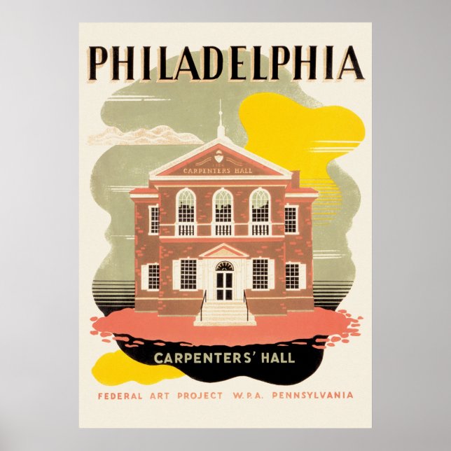 WPA Poster Philadelphia (Framsidan)