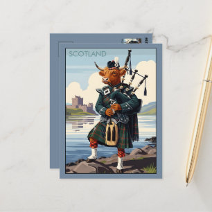 WPA Skottland Loch Ness Vykort