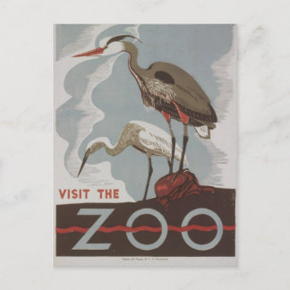 WPA - Zoo Vykort