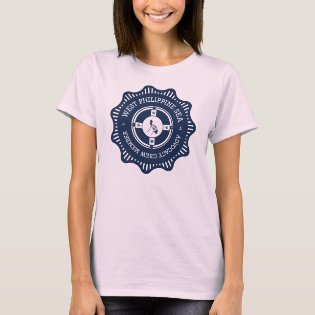 WPS-besättningsmedlemmen Badge Bold Star Dam tårtb T-shirt (Framsida)