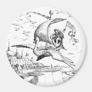 WQ-MAGNET 3": Magical flygsvanfartyg Magnet