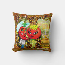 WQ PILLOW SM: Hetten Pepper Tomato, Saucy Afternoo