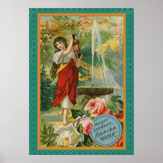 WQ POSTER: Fontän Girl Poster (Framsidan)