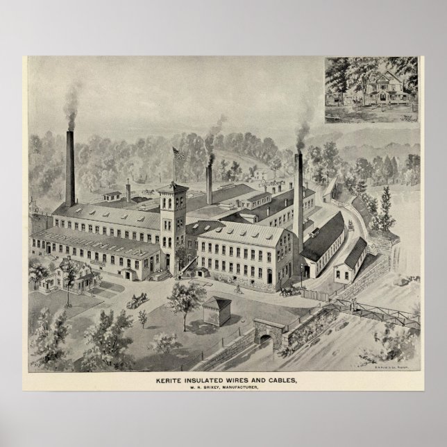 WR Brixey, tillverkare Poster (Framsidan)