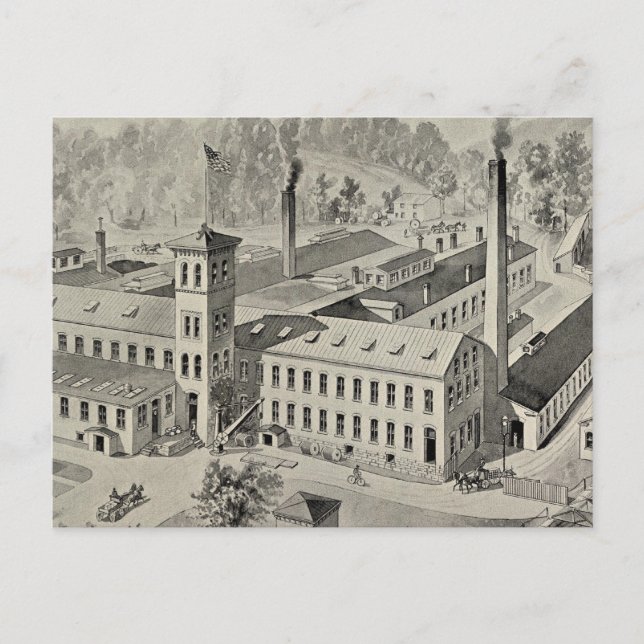 WR Brixey, tillverkare Vykort (Framsida)