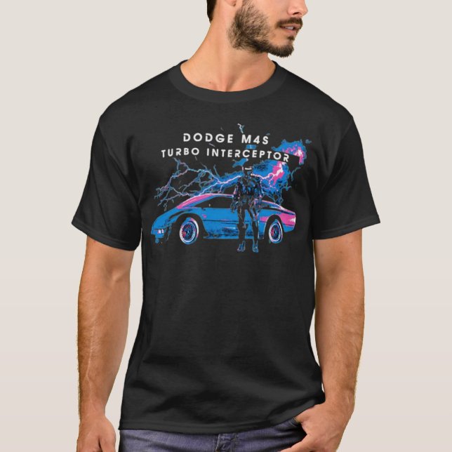Wraith Dodge M4S Turbo Interceptor T Shirt (Framsida)