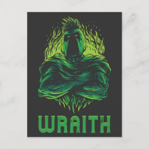 Wraith Ghost Odöda Warrior Soldier Cyprid Vykort