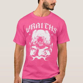 Wraiths punkrock-tjej estetisk punkrockare älskare t shirt