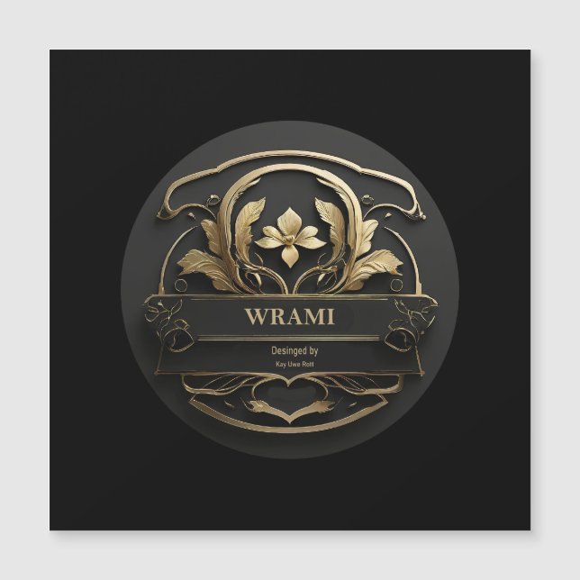 Wrami Logo, Designed by Kay Uwe Rott (Framsida)