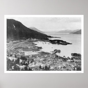 Wrangell Alaska panorama 1914 Poster