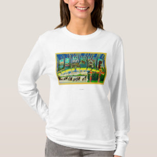 Wrangell Alaska - stora brevplatser Tee Shirt