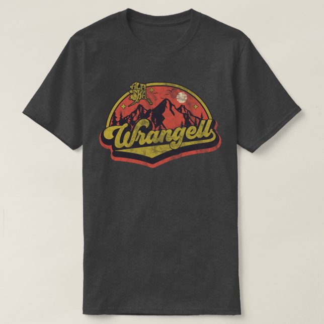 Wrangell, Alaska T Shirt (Design framsida)