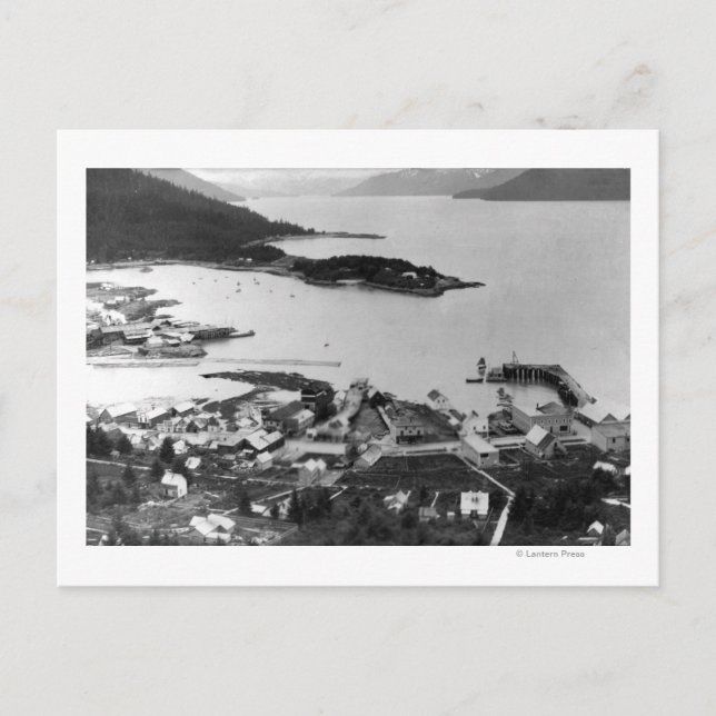 Wrangell kommun, Alaska-fotografi Vykort (Framsida)