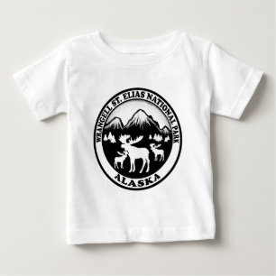 Wrangell St. Elias Nat Park Alaska mooscirkeln Tee Shirt