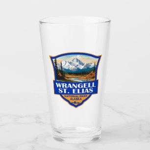 Wrangell St. Elias National Park Illustration Art Glaskopp