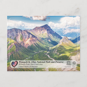 Wrangell-St. Elias National Park och Preserve Vykort